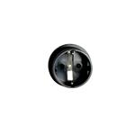 Adaptér IEC C14 male na SCHUKO CEE 7/3 female, napětí 230V, max.proud 10A