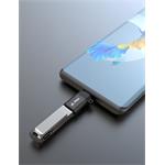 ADAPTÉR iPEAX OTG USB-C / USB-A (samica) ČIERNY