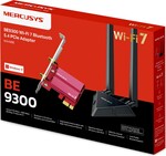 Adaptér Mercusys MA49BE BE9300 Tri-Band WiFi7 PCIe