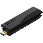 Adaptér MSI BE6500 WiFi 7 USB