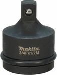 Adaptér na nástrčné kľúče Makita 3/4" na 1/2"