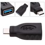 Adaptér PremiumCord USB-C/male - USB3.0 A/female, OTG, čierny