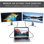 Adaptér PremiumCord USB-C na DisplayPort DP1.4 8K@60Hz a 4k@120Hz