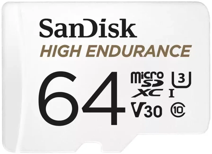 Adaptér SanDisk High Endurance microSDXC 64GB 100 MB/s UHS-I U3 Class 10