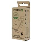 Adaptér Swissten Smart IC 2× USB 2,1 A ECO, čierny  