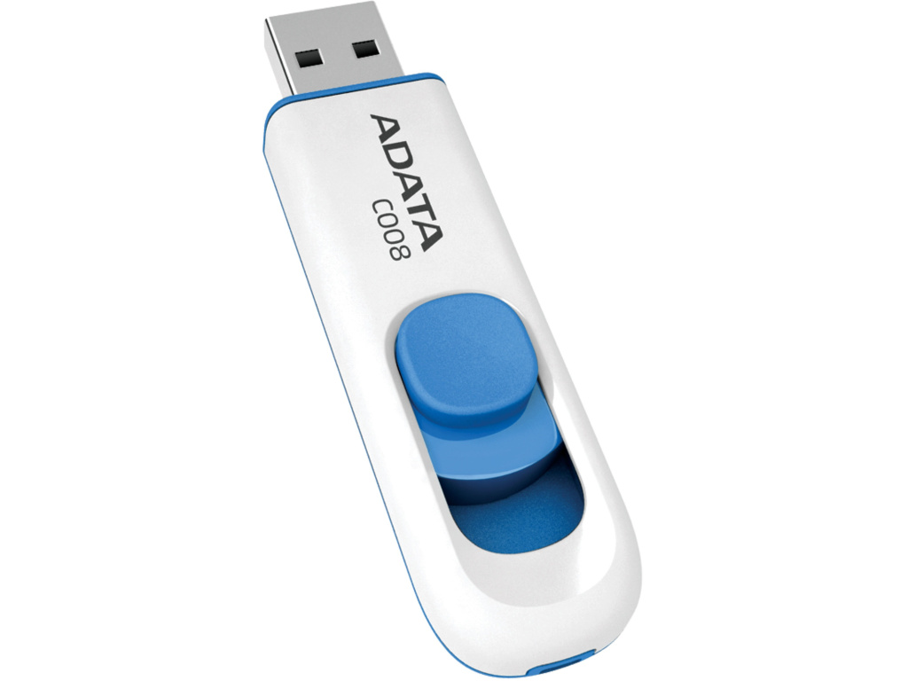 ADATA C008 Classic biely/modrý AC008-32G-RWE