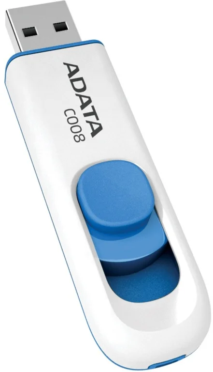 ADATA C008 Classic biely/modrý AC008-32G-RWE