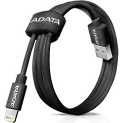 Adata MFI kabel Lightning - USB A 2.0, černý
