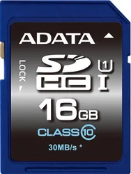 ADATA Secure Digital SDHC 16GB UHS-I Class10 ASDH16GUICL10-R - Paměťové karty