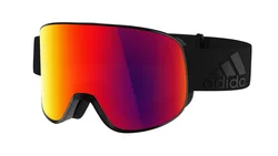 adidas Sport eyewear PROGRESSOR C - Black matt - Red mirror (antifog)