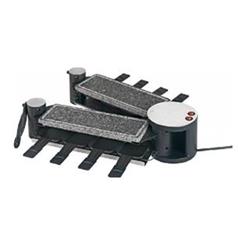 AEG RG 5563 rozkládací raclette grill 2x600W, 2 grilovací desky, Raclette gril s horkými kameny