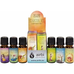 Airbi essential oils - pack of 6 different types