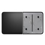 Ajax SideButton (1-gang/2-way) - Boční tlačítko, černá
