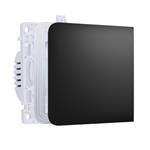 Ajax SideButton (1-gang/2-way) - Boční tlačítko, černá