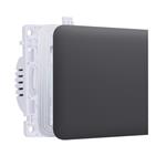 Ajax SideButton (1-gang/2-way) - Boční tlačítko, grafitová