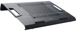 AKASA chladič notebooků AK-NBC-33BK pro 17"+ širokoúhlé NTB, hliníkový, černý, supersize edice