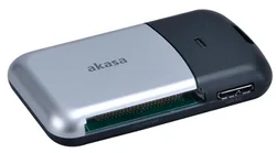 AKASA čtečka AK-CR-05U3BK, 6-slotová, externí