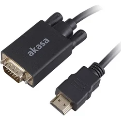 Akasa HDMI na VGA 2m černý