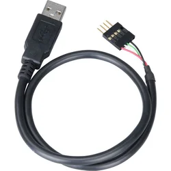 AKASA kabel externí USB na interní USB konektor EXUSBIE-40