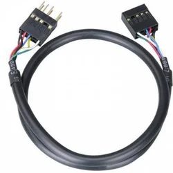 AKASA kabel prodlužka interní audio, 40cm
