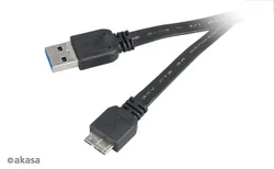 AKASA kabel PROSLIM USB 3.0 Type A na micro B 1.5m