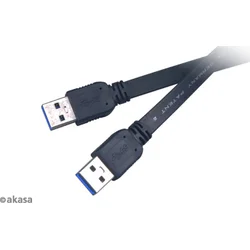 AKASA kabel PROSLIM USB 3.0/ Type A na Type A/ 1,5m