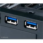 AKASA Lokstor M51 pro 2,5" / 3,5" SATA HDD disky, 2xUSB 3.0