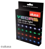 AKASA Vegas LED pásik, 15xLED, 12V, 60cm, modrý