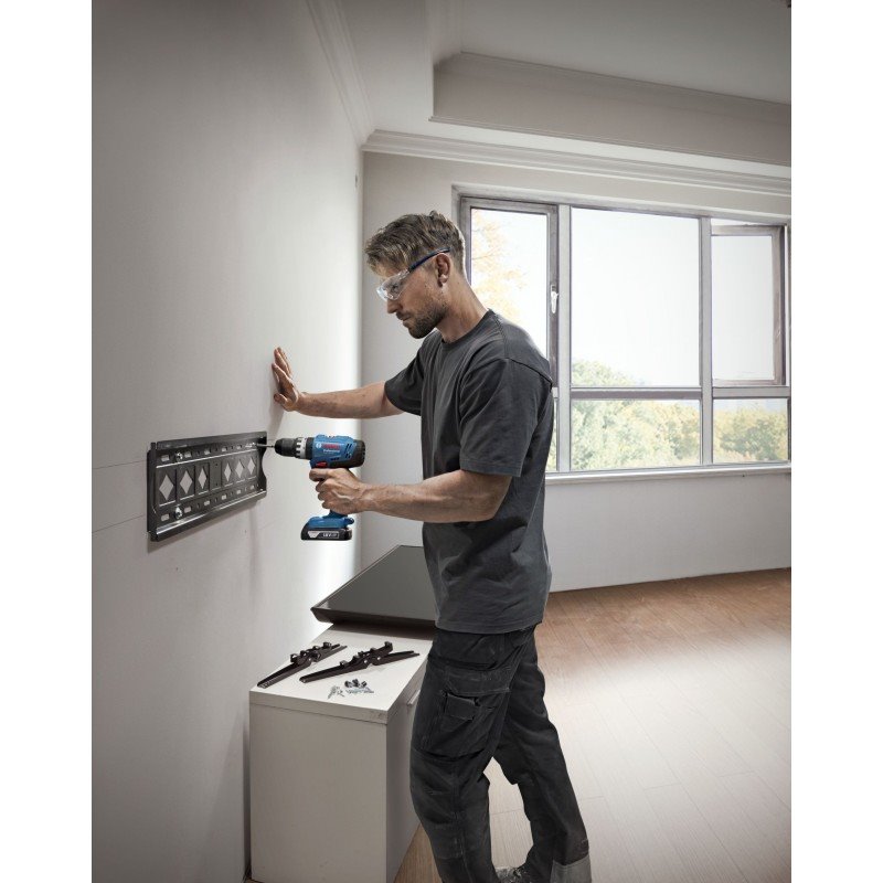 Akumulátorová príklepová vŕtačka BOSCH PRO GSB 18V-25 (0.601.9K9.304)