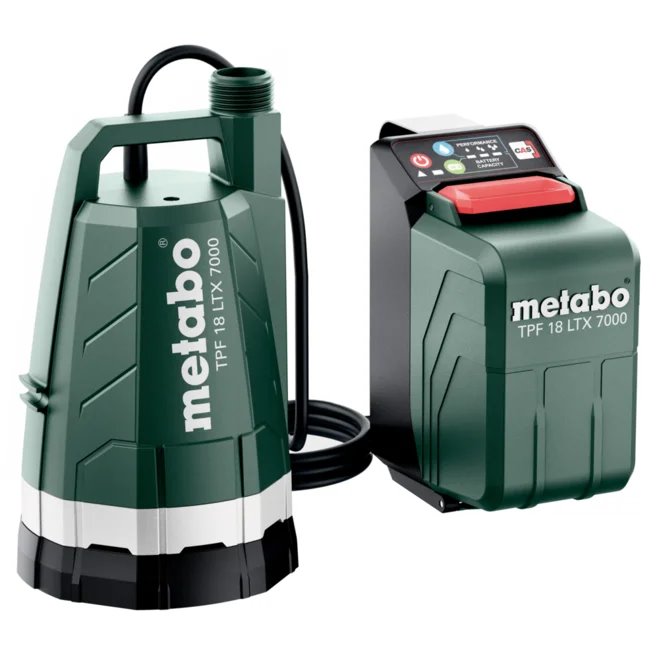 Akumulátorové ponorné čerpadlo Metabo TPF 18 LTX 7000 (bez batérie)