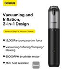 Akumulátorový vysavač do auta Baseus A3lite 12000Pa černý