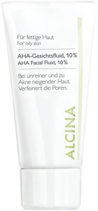 Alcina AHA Facial Fluid 10% 50ml 4008666342751