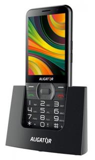 Aligator A900 GPS Senior černý + stolní nabíječka - POUŽITÉ