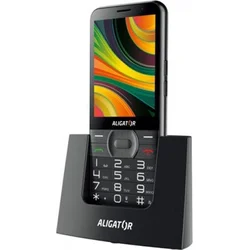Aligator A900 GPS Senior černý + stolní nabíječka - POUŽITÉ
