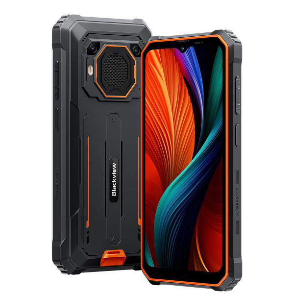 Aligator Blackview BV6200 8+256 GB čierno-oranžový