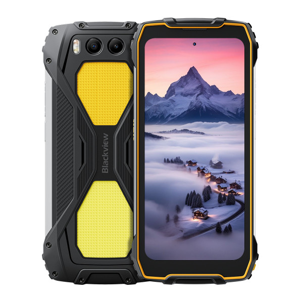 Aligator Blackview BV7300 6+256 GB čierna a žltá