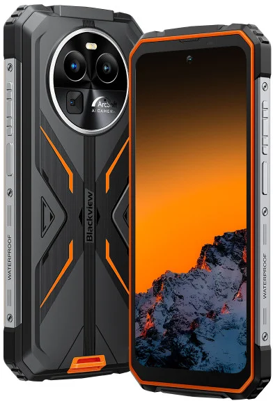 Aligator Blackview BV8100 8+256 GB černo-oranžový