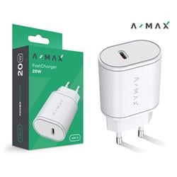 Aligator chytrá nabíječka A-MAX Power Delivery 20W USB-C, bílá
