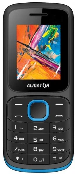 Aligator D210 Dual Sim černo-modrý - ROZBALENO