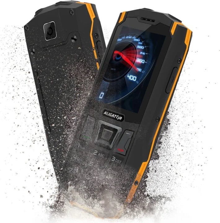ALIGATOR K50 eXtremo (4G/LTE) černo-oranžový