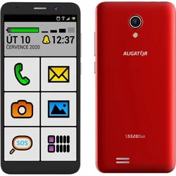 Aligator S5520 Senior červený