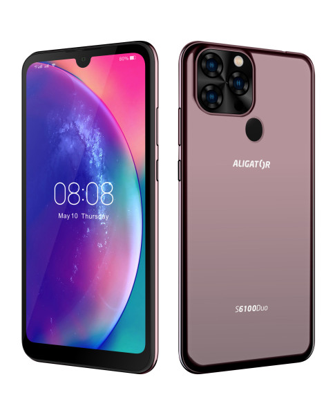 ALIGATOR S6100 Duo 32GB bordó