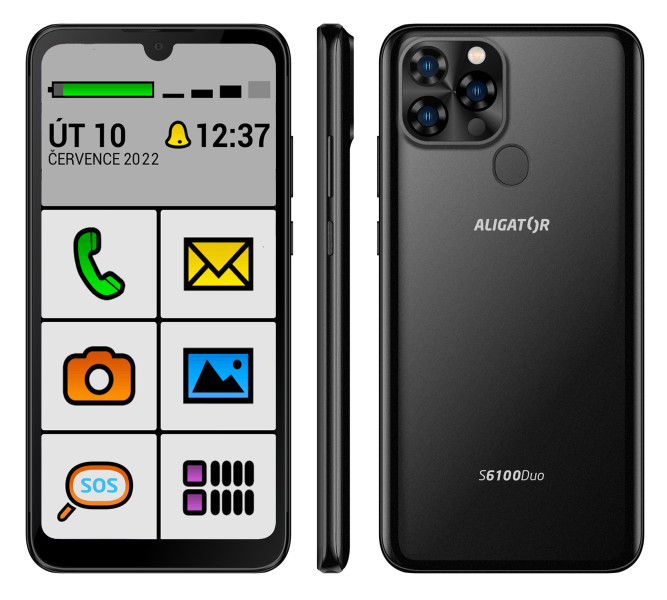ALIGATOR S6100 SENIOR černý