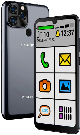 ALIGATOR S6100 SENIOR černý