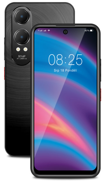 ALIGATOR S8000 Duo 4+128 GB čierna