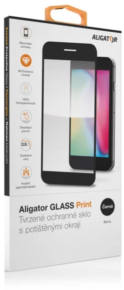 Aligator screen protector GLASS PRINT Xiaomi Poco M4 Pro black