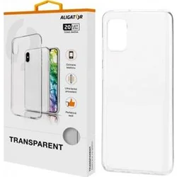 ALIGATOR TRANSPARENT Púzdro pre Samsung A31 PTA0063