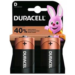Alkalická batéria Duracell Basic, 2 ks (D)