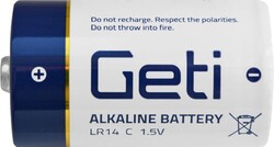 Alkalická batéria typu C (LR14) GETI
