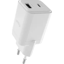 Allity GaN PD QC ATC-01-30WAC 1x USB-C 1x USB-A 30W biela